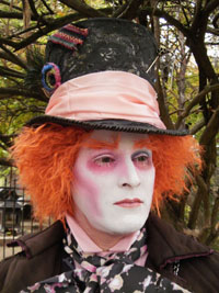 Ken Byrne as the Mad Hatter - Cincinnati Makeup Artist Jodi Byrne 8